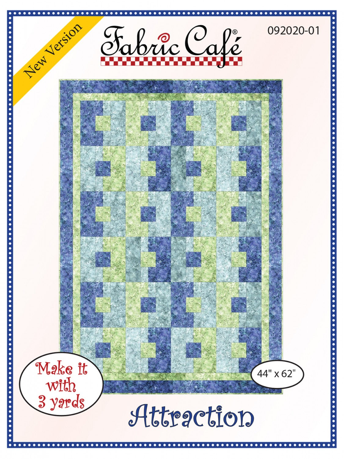 Attraction - Quilt Pattern - Fabric Cafe