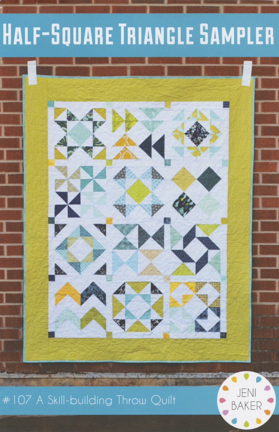 Half Square Triangle Sampler - Quilt Pattern - Jeni Baker