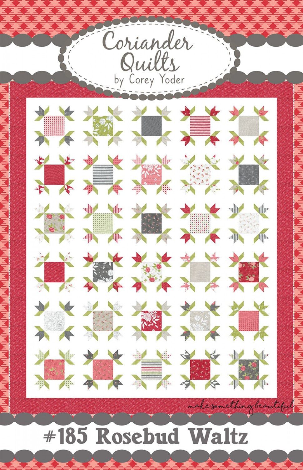 Rosebud Waltz - Quilt Pattern - Coriander Quilts