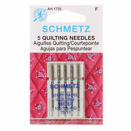 Schmetz Quilting Needle - 75/11 - 1 Package of 5 Needles