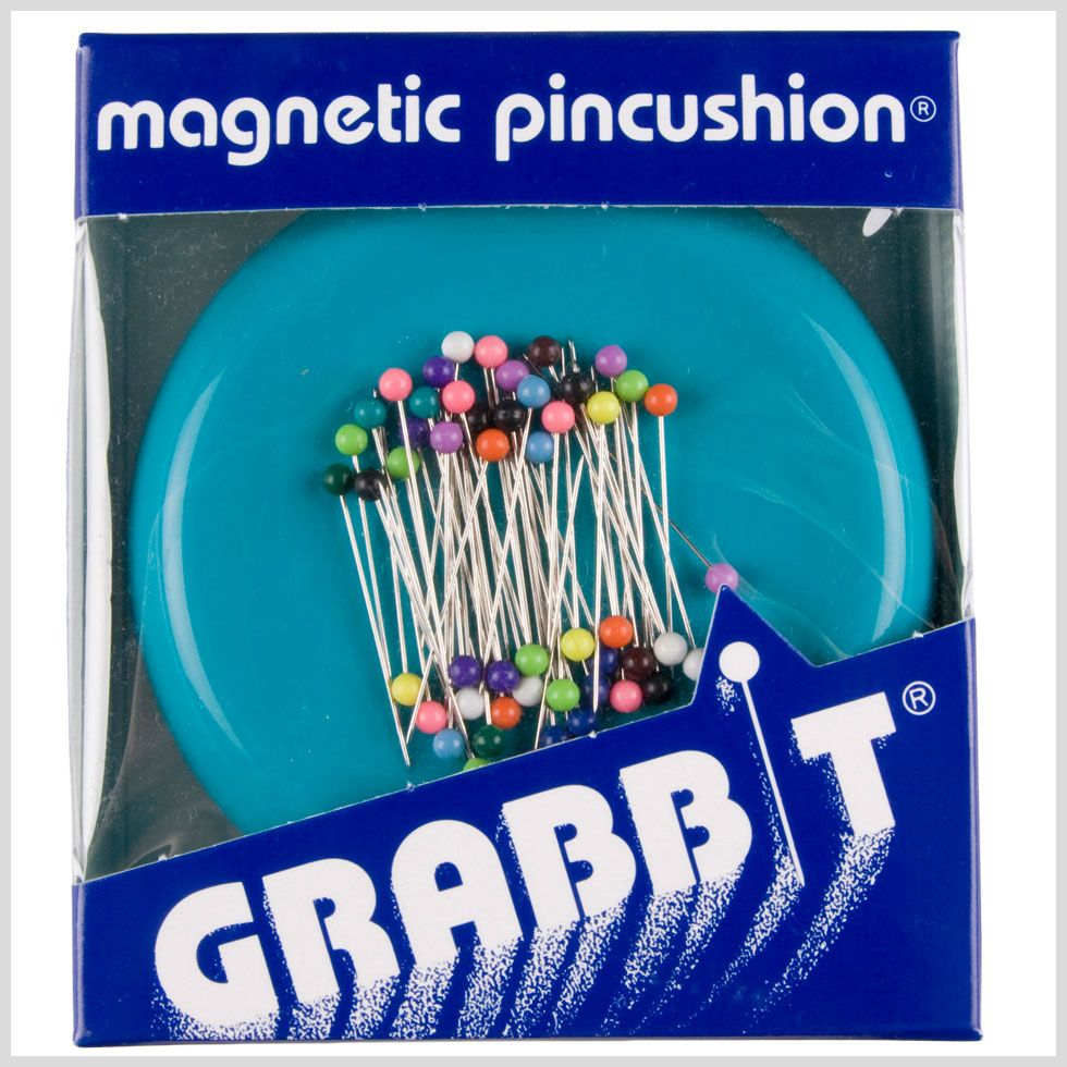 Magnetic Pin Cushion - Teal - Grabbit