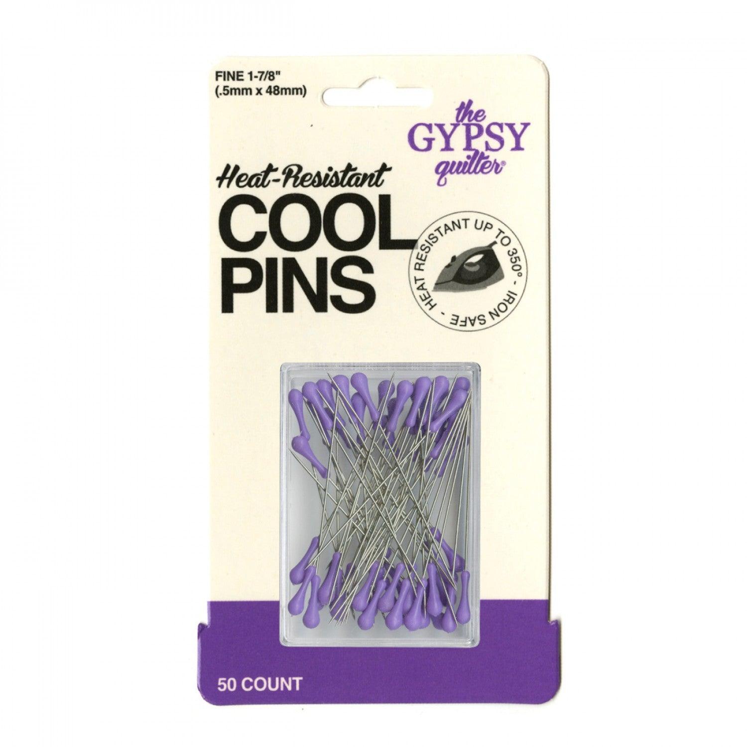 Cool Pins - Gypsy Purple - Package of 50 - Kawartha Quilting and Sewing LTD.