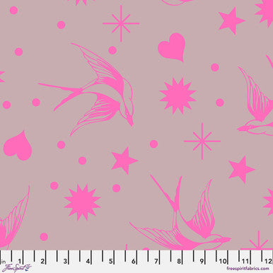 Neon Fairy Flakes by Tula Pink - Cosmic - 44" Wide - FreeSpirit