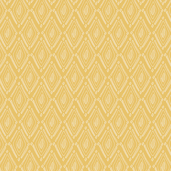 Wandering - Bliss Yellow - 44" Wide - Andover Fabrics