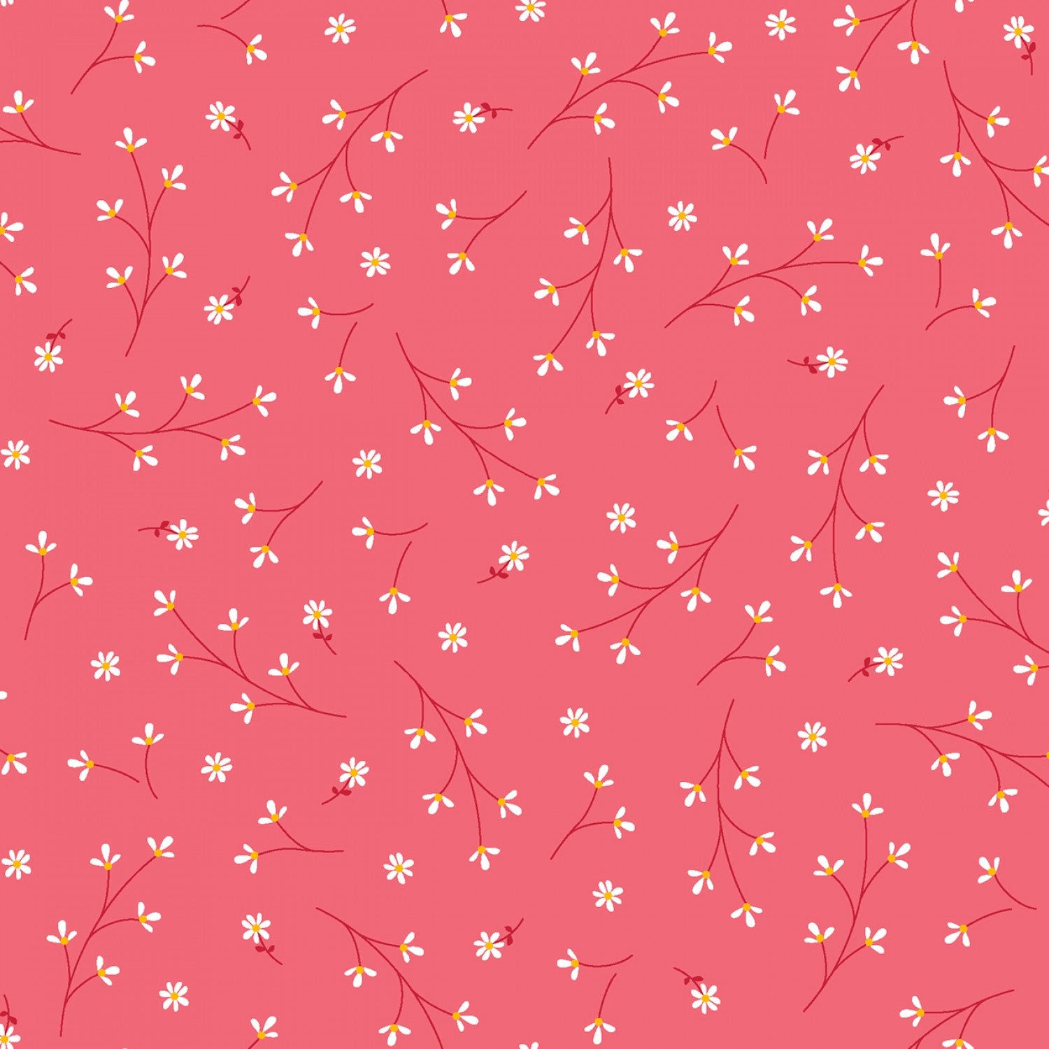 Pretty Petals - Pink - 44" Wide - Kimberbell