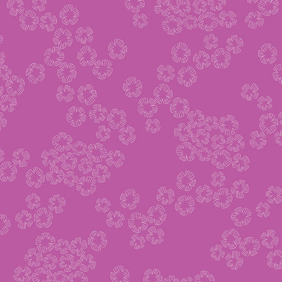 Wandering - Charm Orchid  - 44" Wide - Andover Fabrics