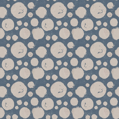 Modern Abstractions - Dots Slate - 44" Wide - Blank Quilting