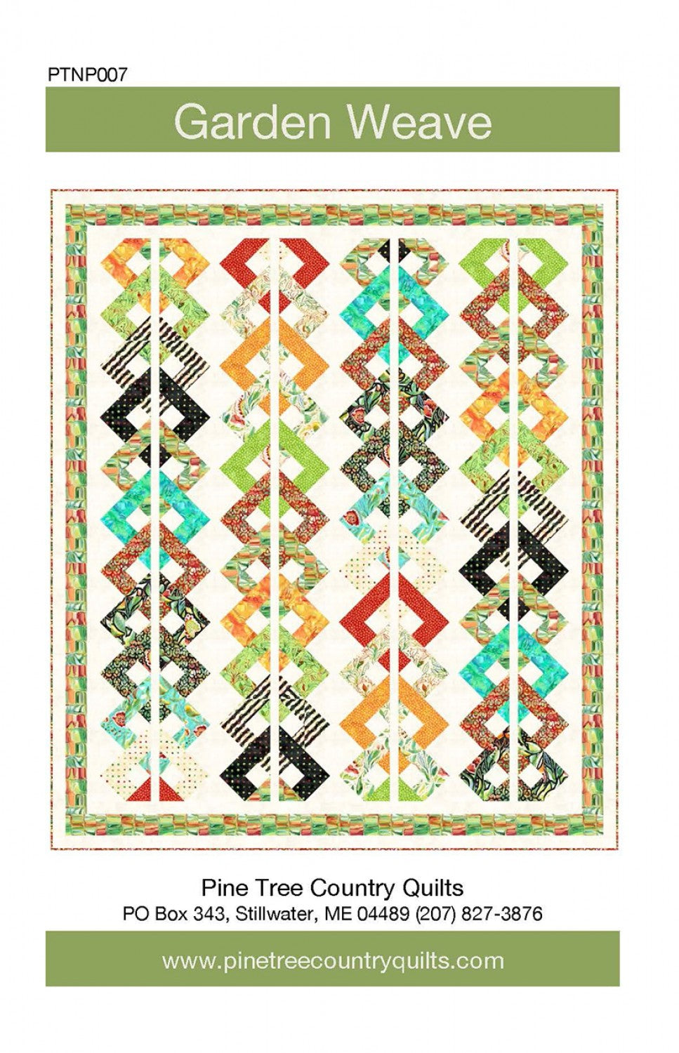 Garden Weave - Quilt Pattern - Amanda Murphy Designs
