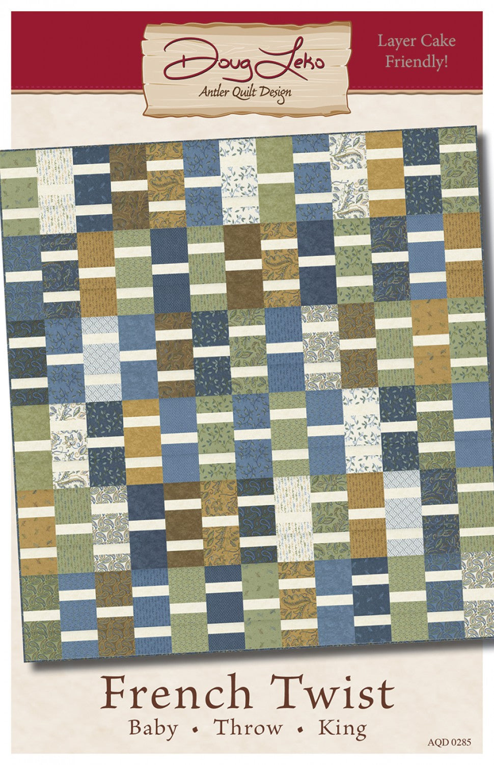 French Twist - Quilt Pattern - Antler Quilt Design