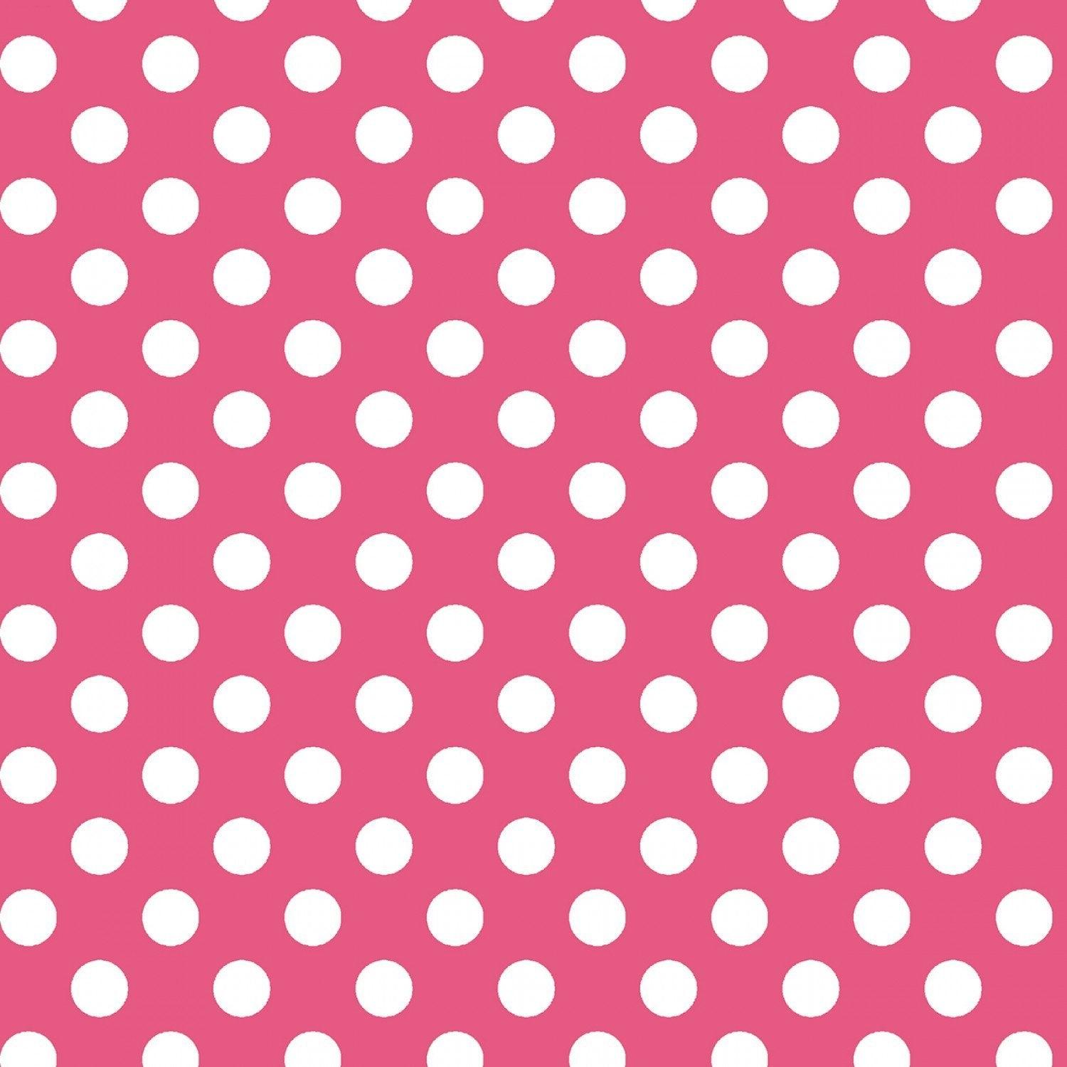 Dots - Pink - 44" Wide - Kimberbell Basics - Kawartha Quilting and Sewing LTD.