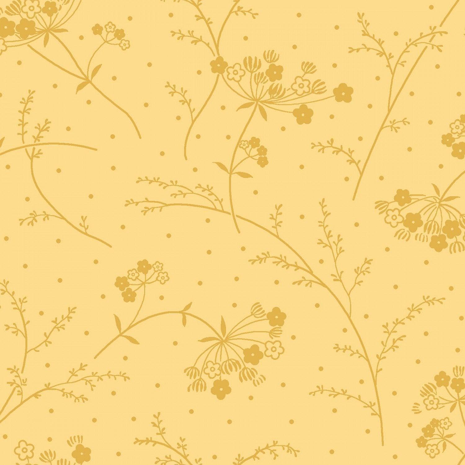 Queen Anne's Lace - Sunshine - 44" Wide - Kimberbell Basics - Kawartha Quilting and Sewing LTD.