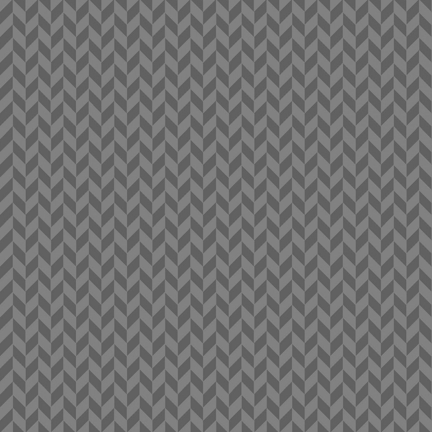 Herringbone Texture - Dark Grey - 44" Wide - Kimberbell Basics - Kawartha Quilting and Sewing LTD.
