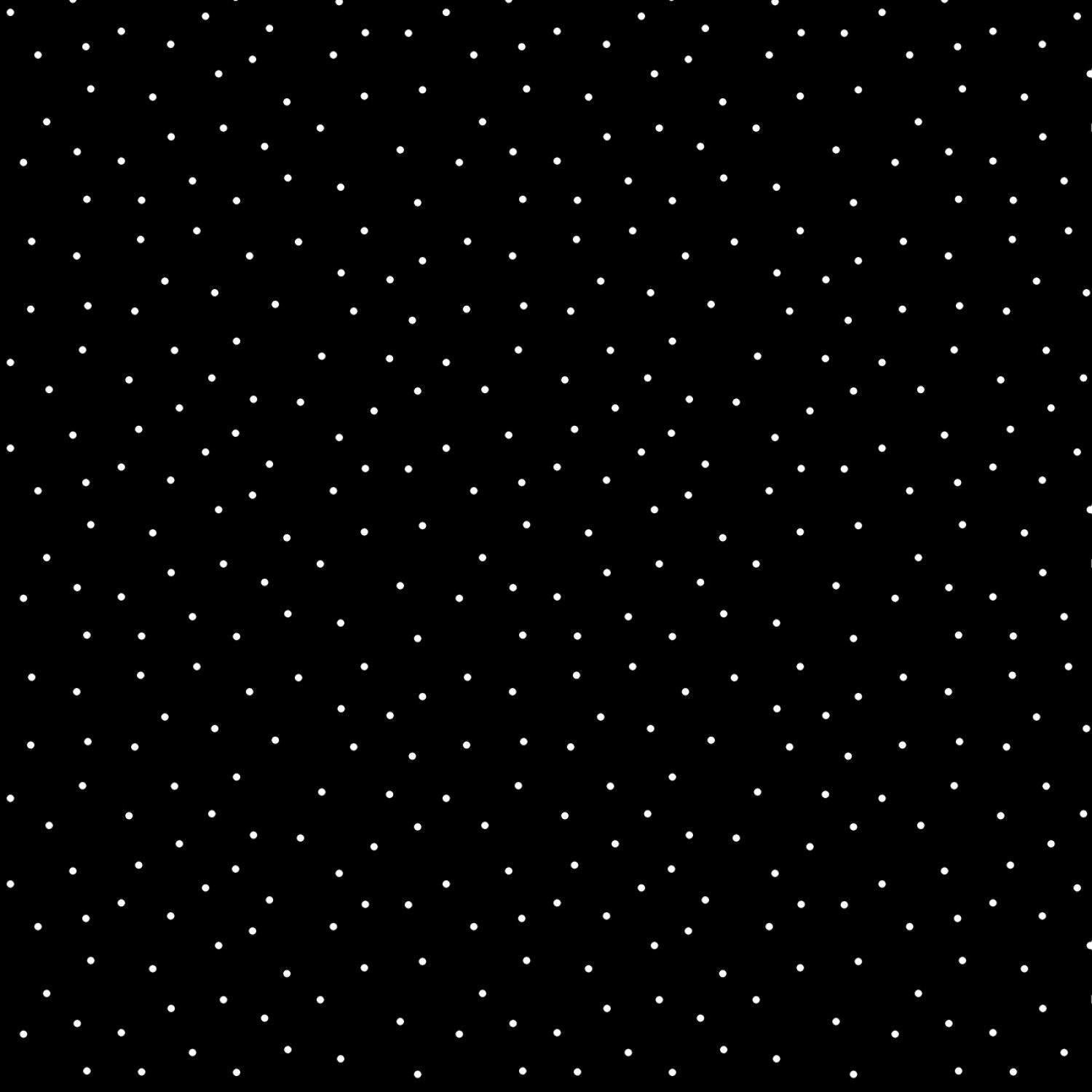 Tiny Dots - Black - 44" Wide - Kimberbell Basics - Kawartha Quilting and Sewing LTD.