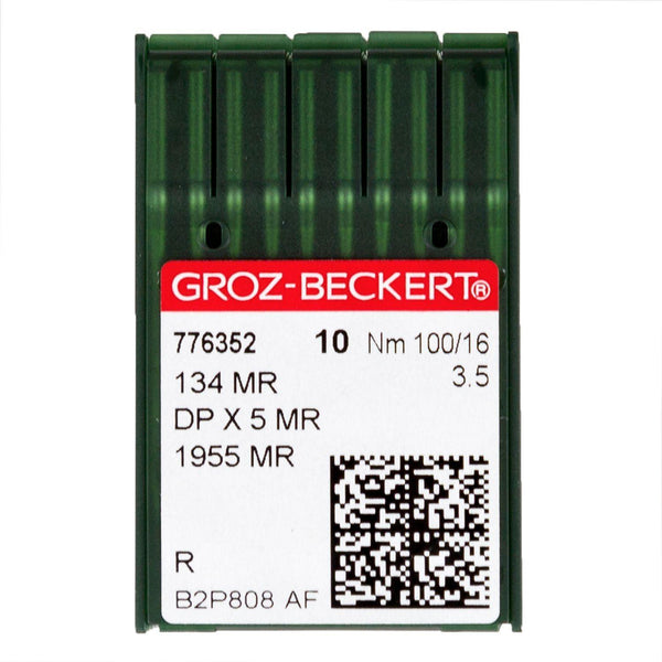 Groz-Beckert Size 100/16 (3.5) MR Steel Needle - 1 Package of 10 Needl