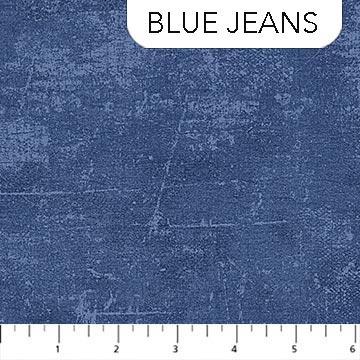 Canvas - Blue Jeans - 44" Wide - Northcott - Kawartha Quilting and Sewing LTD.