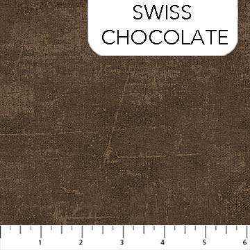 Canvas - Swiss Chocolate - 44" Wide - Northcott - Kawartha Quilting and Sewing LTD.