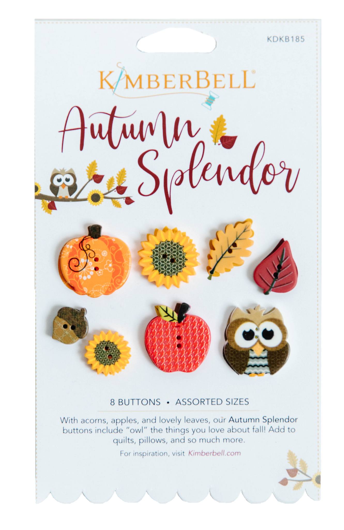 Buttons - Autumn Splendor - Kimberbell - Kawartha Quilting and Sewing LTD.