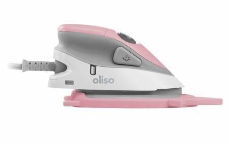Oliso Mini Iron With Trivet - Pink - Kawartha Quilting and Sewing LTD.