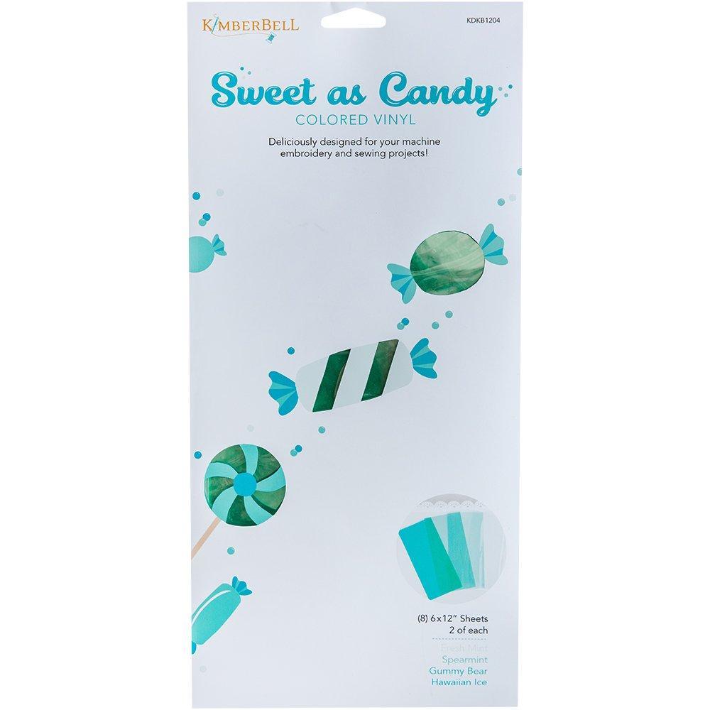 Sweet as Candy Vinyl - Greens & Blues - Kimberbell - Kawartha Quilting and Sewing LTD.